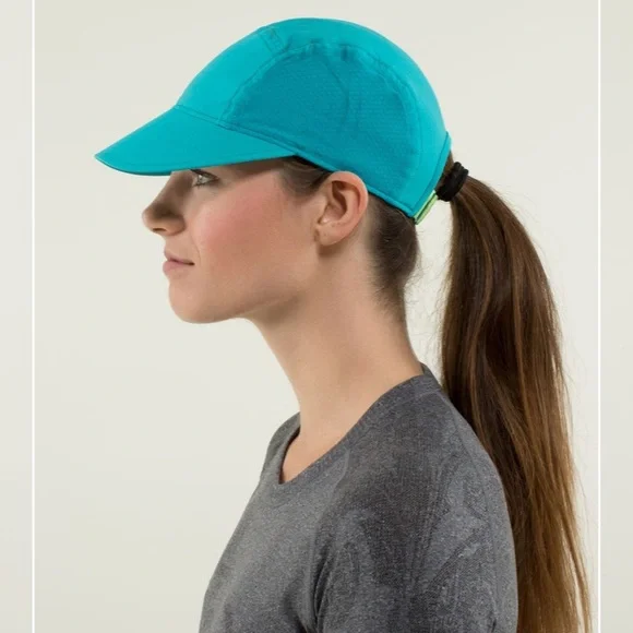 Lululemon Sun Chaser Run Hat in Surge - turquoise - Picture 12 of 15